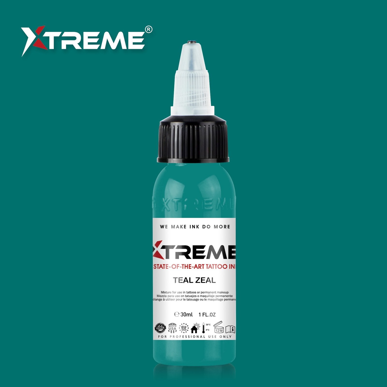 Teal Zeal - Xtreme Ink