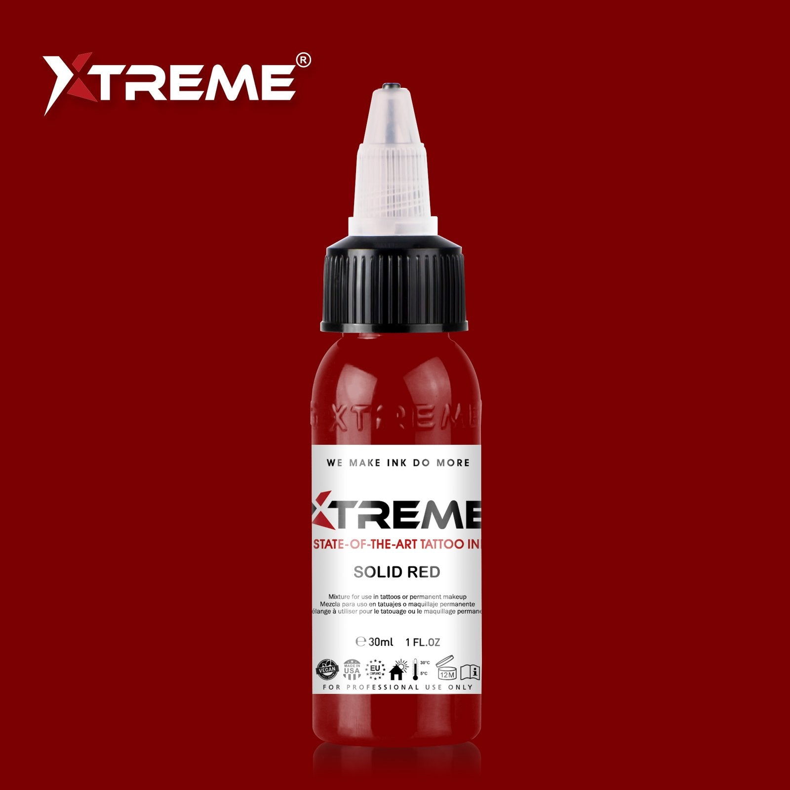 Solid Red - Xtreme Ink Main image