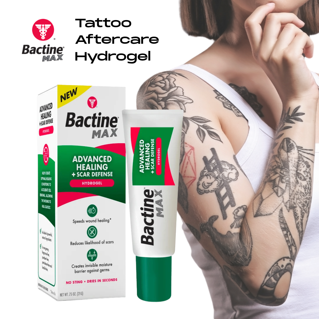 Bactine Max - Tattoo Aftercare Hydrogel - Advanced Healing Hydrogel - 0.75oz Tube Main image