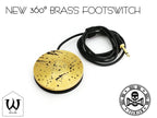 AVA Old School Brass Tattoo Foot Pedal 360°