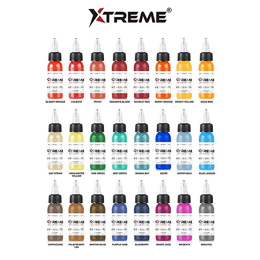 24 Colors Complementary Set - Xtreme Ink Secondary image