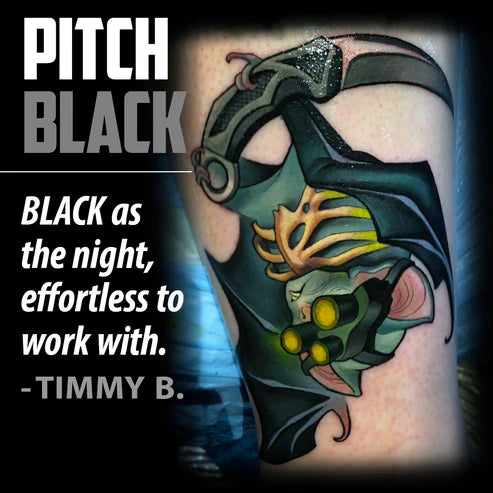 Pitch Black Lining— Eternal Tattoo Ink - 1oz