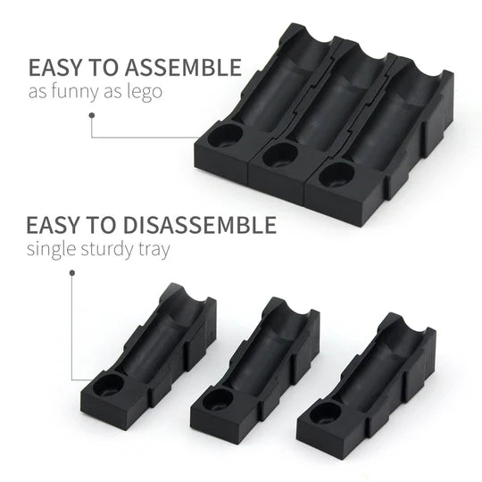Tattoo Cartridge Needle Tray with Ink Holder - 48pcs