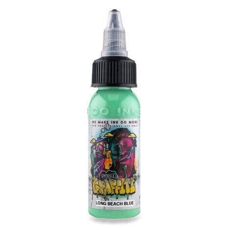 Long Beach Blue - Kyle Warwick's Psychedelic Graffiti - Xtreme Ink Main image