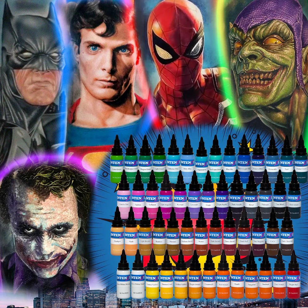 54 Color Set - Intenze Tattoo Ink Secondary image