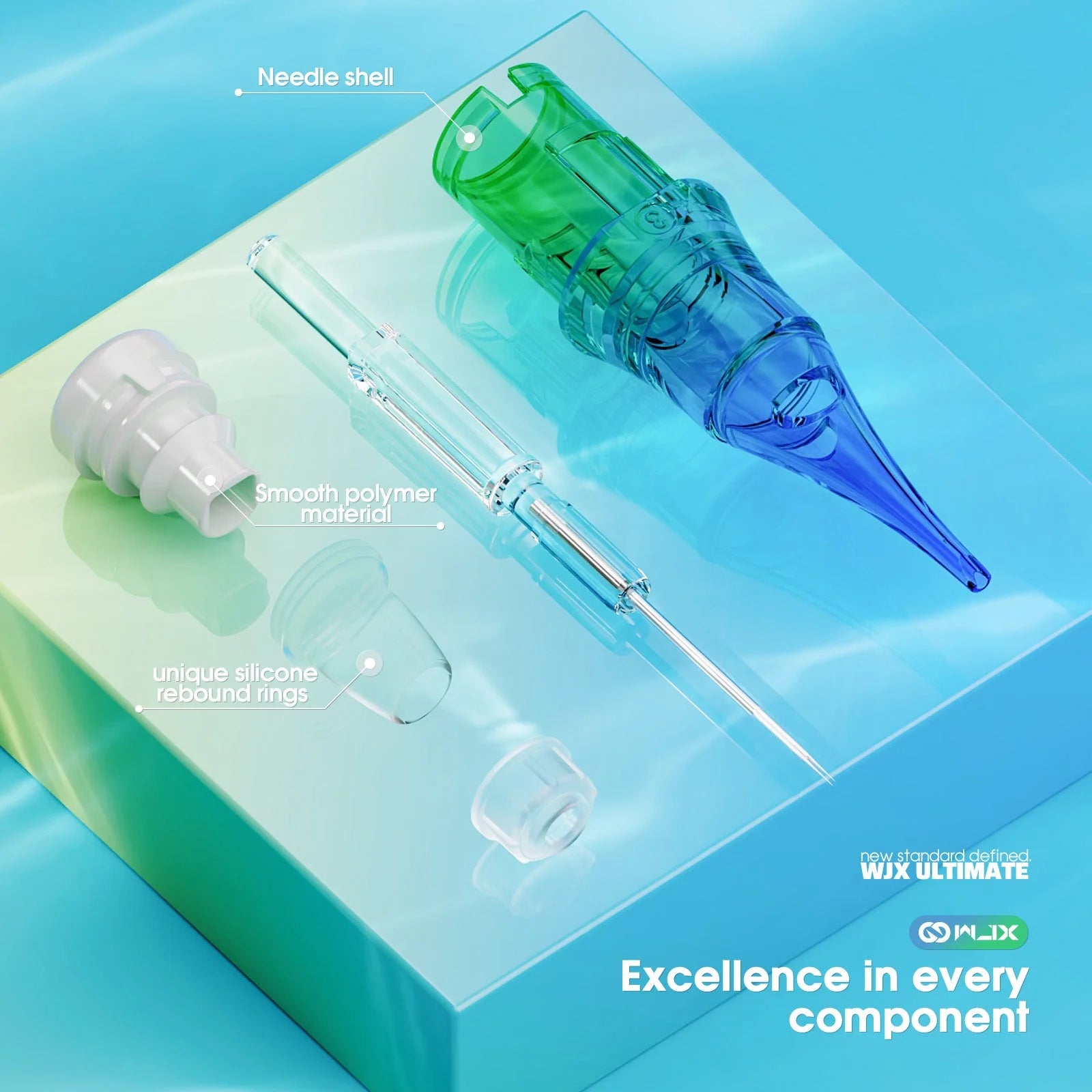 WJX Ultimate Universal Needle Cartridges – Round Shader