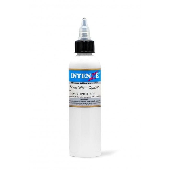 Snow White Opaque - Intenze Tattoo Ink