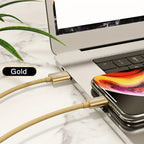 USB Data Synchronization Cable for iPhone 14/13/12/11 Pro Max, SE, X, 8, 7, 6, Charger Cable for iPad - High-Performance Charging Cord ( 2m/6.6ft/78inch )