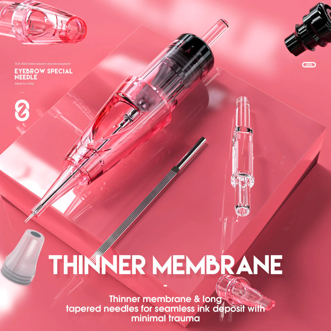 WJX Permanent Makeup Cartridge Needles - Singles - $2.99