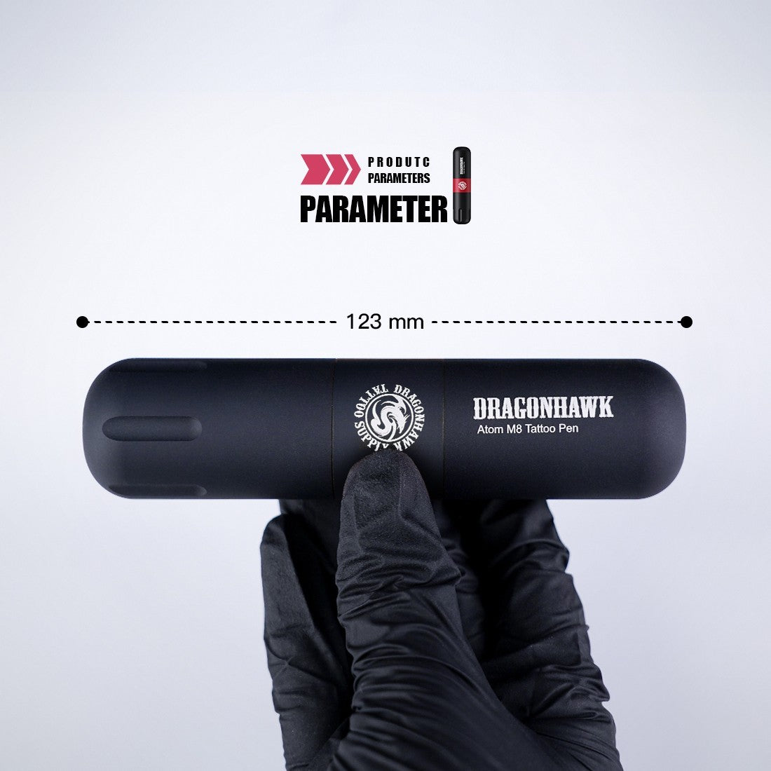 Dragonhawk - M8 - RCA Tattoo Machine | 3.5 mm Stroke