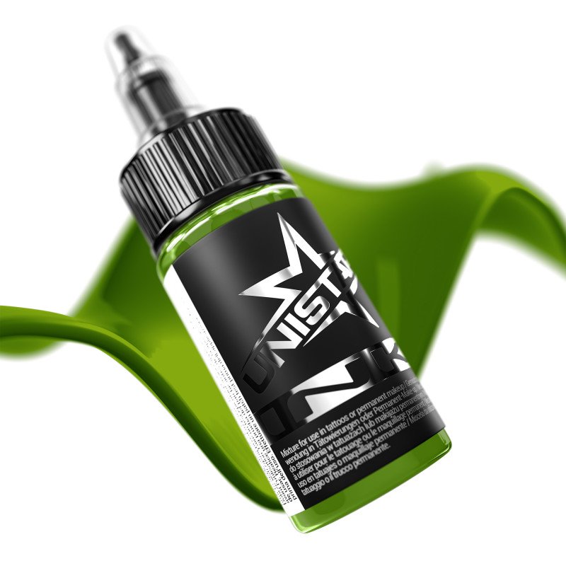 Top Basic Green Dark 30ml - Unistar Ink Main image