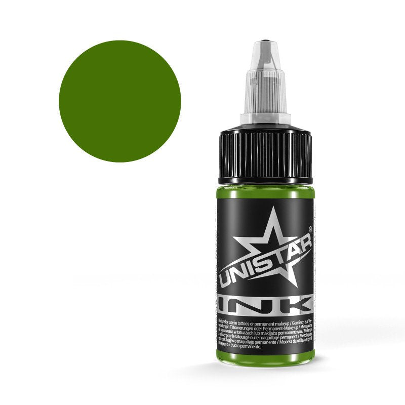 Top Basic Green Dark 30ml - Unistar Ink Secondary image