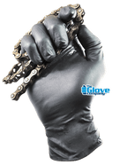 TGC® Black Premium Nitrile Gloves With Low Sweat Technology - 100 Pcs/Box