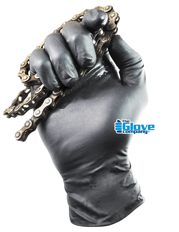 TGC® Black Premium Nitrile Gloves With Low Sweat Technology - 100 Pcs/Box