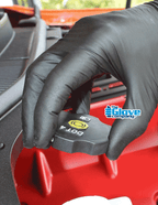 TGC® Black Premium Nitrile Gloves With Low Sweat Technology - 100 Pcs/Box