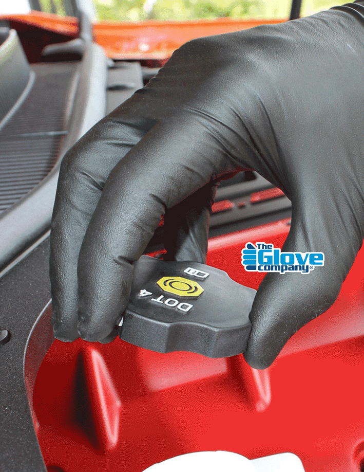 TGC® Black Premium Nitrile Gloves With Low Sweat Technology - 100 Pcs/Box