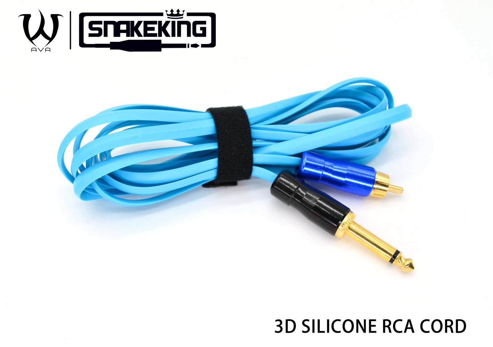 AVA Snake King 2.4m Silicone Tattoo RCA Cord Secondary image