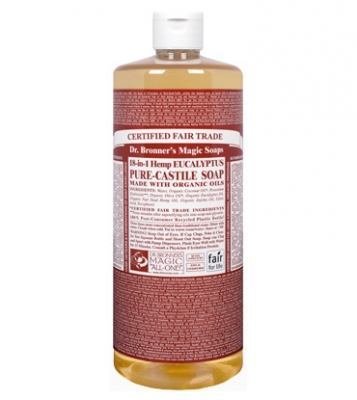 Dr. Bronner's Magic Soaps Eucalyptus Pure-Castile Soap - 32oz. Bottle Secondary image