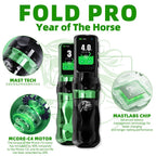 Dragonhawk - (Limited Edition) Fold Pro - Year of the Horse Edition - Wireless Tattoo Machine with Dual Batteries | Stroke Changing (2.5mm - 4.5mm)