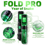 Dragonhawk - (Limited Edition) Fold Pro - Year of the Snake Edition - Wireless Tattoo Machine with Dual Batteries | Stroke Changing (2.4mm - 4.2mm)