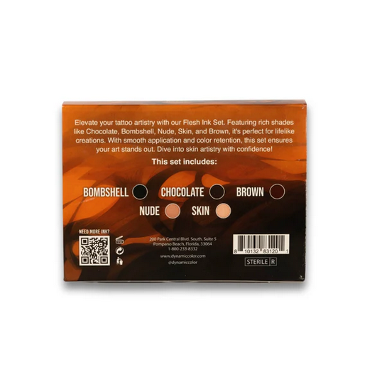 Dynamic Tattoo Ink - Flesh - Platinum Ink Set Secondary image