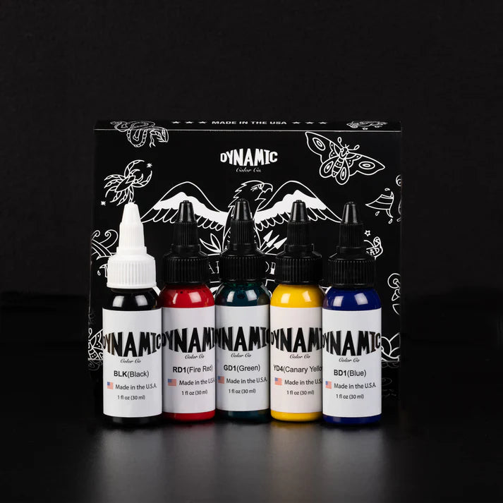 Dynamic Tattoo Ink - Traditional Color Set Secondary image