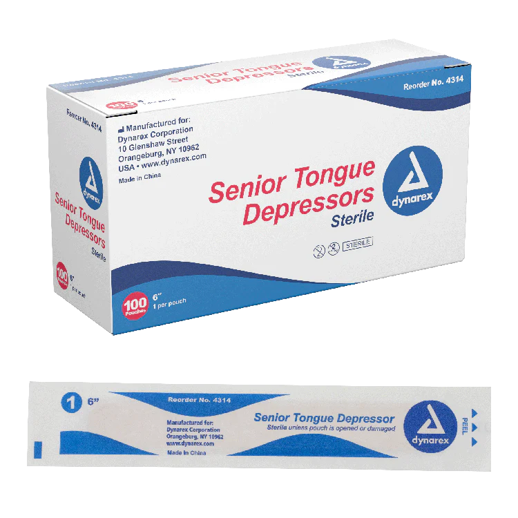 Dynarex - Senior Tongue Depressors - Main image