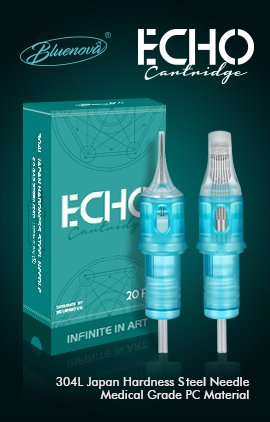 Bluenova Echo Cartridge Needles - Singles - $2.99 Secondary image