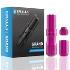 EMALLA Wireless Tattoo Machine 7 Adjustable Stroke + 2 Batteries