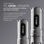 FK Irons ONE - Updated Tattoo Machine with Drop in Battery - 4.0mm Stroke