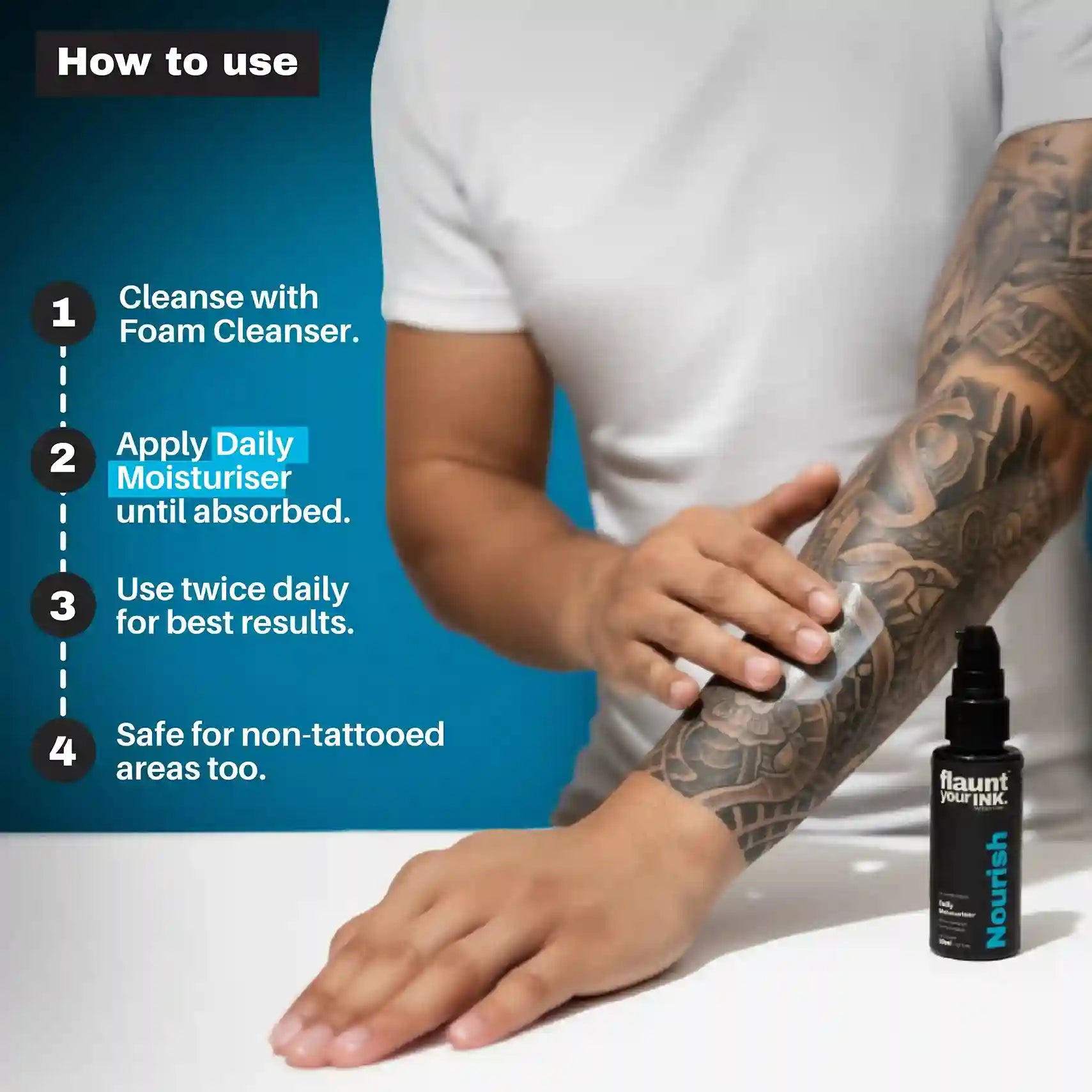 Flaunt Your Ink - Daily Moisturizer - 50 g