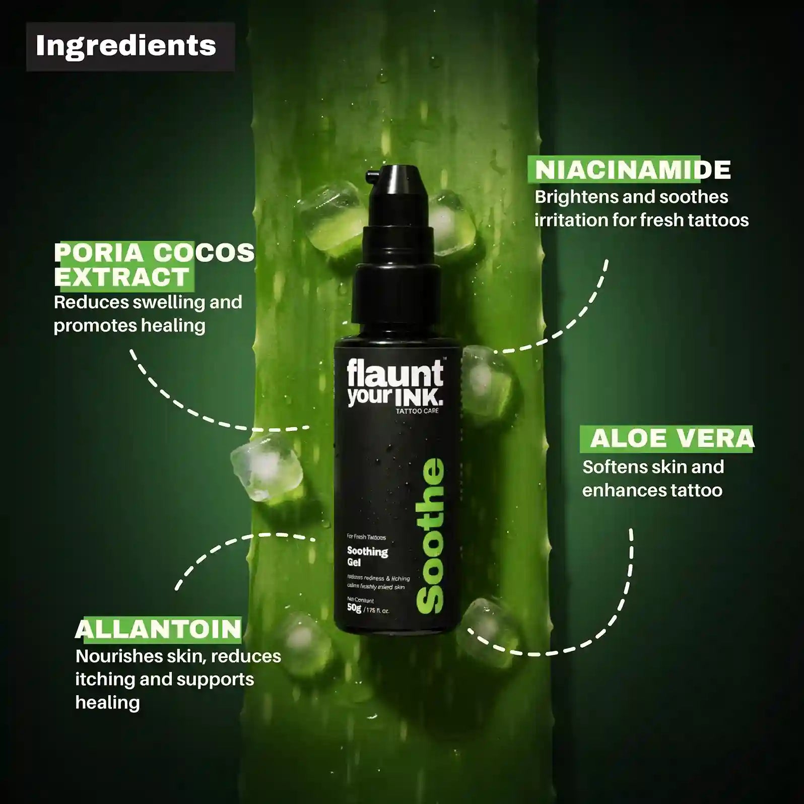 Flaunt Your Ink - Soothing Gel - 50 g