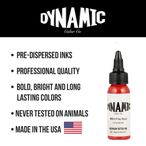 Dynamic Tattoo Ink Fire Red Secondary image