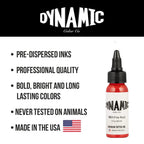 Dynamic Tattoo Ink Fire Red