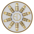 SALE - Brow Daddy Gold Collection By Perma Blend - 10px - 1/2oz Bottles - Expired - Use for practice ONLY