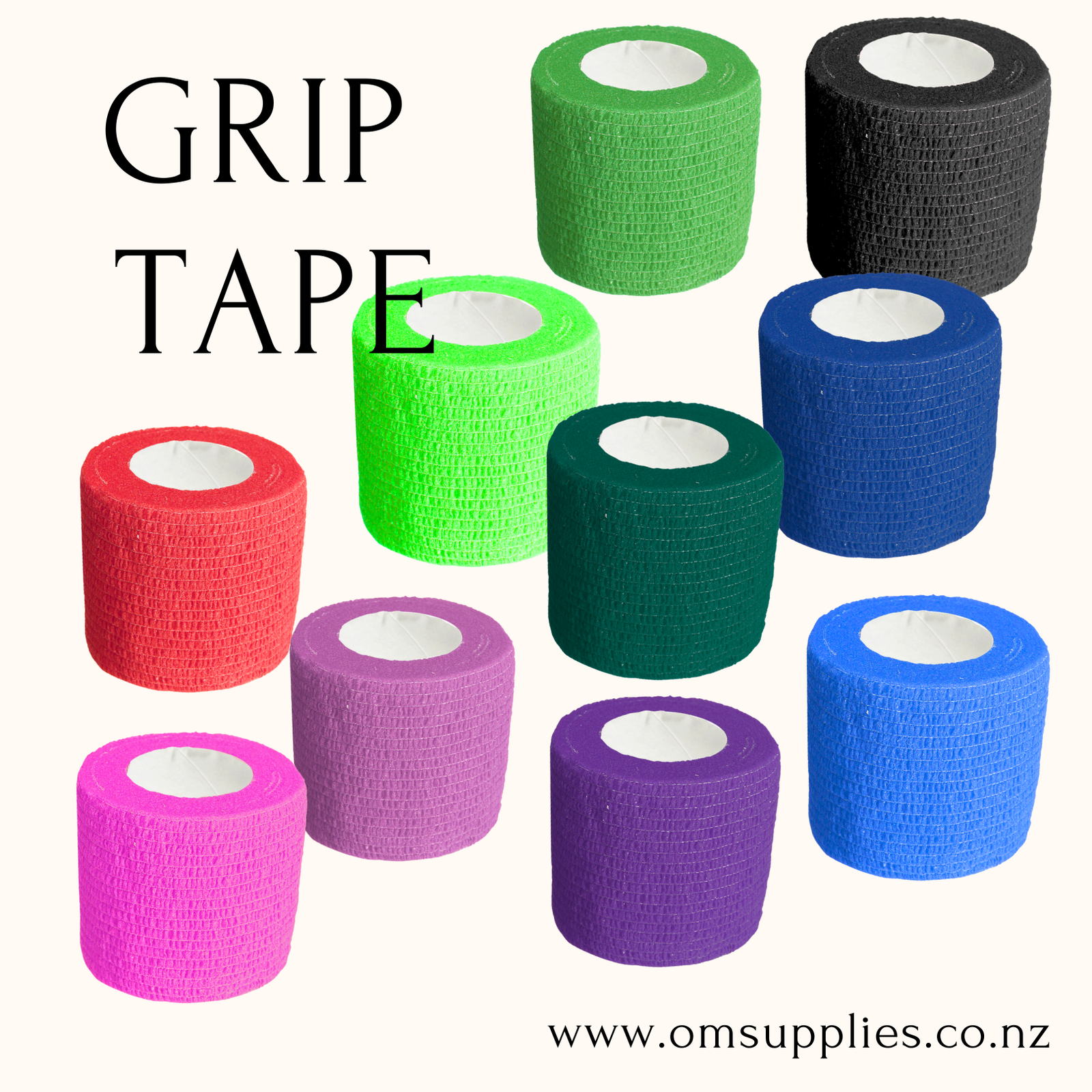 Cohesive Bandages / Grip Tapes 5 cm x 4.5 m Main image