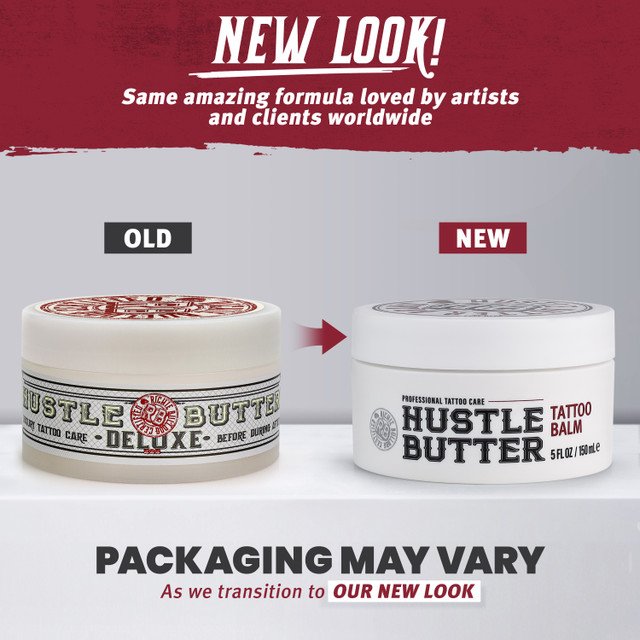 Hustle Butter Deluxe® - Luxury Tattoo Care  - 5 oz Tubs Secondary image