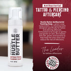 Hustle Butter - Hustle Bubble Deluxe - Foaming Wash - Antimicrobial Tattoo Soap And Skin Cleanser