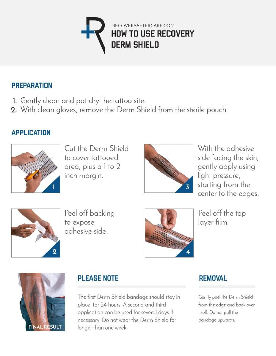 Recovery Derm Shield — 7.9" x 8 Yard Roll