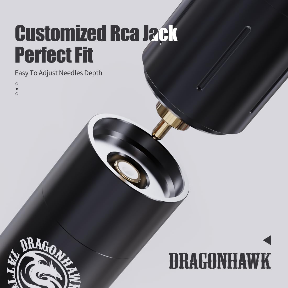 Dragonhawk - X3 PRO - Wireless Tattoo Machine with Dual Batteries | 3.5mm Stroke