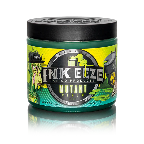 INKEEZE  - MUTANT SERUM GREEN TATTOO OINTMENT - 16 OZ