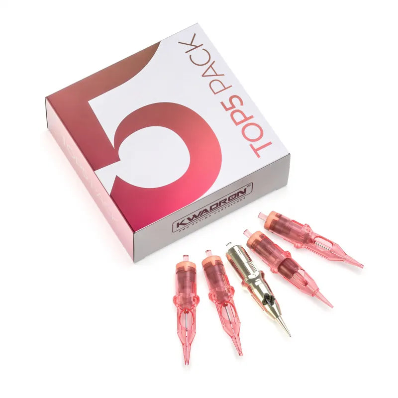 Kwadron PMU - Top 5 Pack - Premium Tattoo Cartridge Needles (5 Pack)