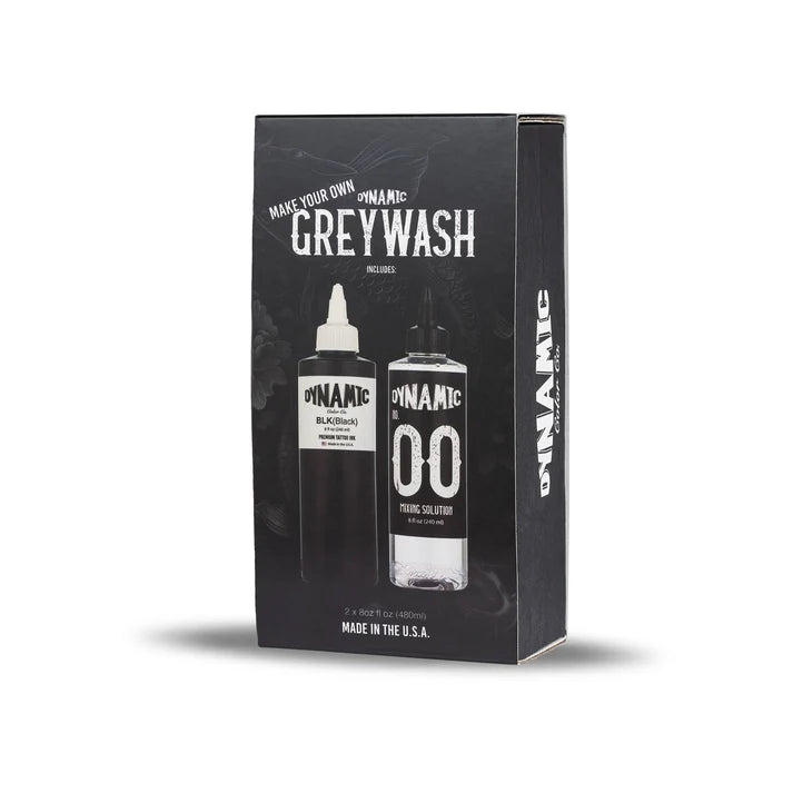 Make Your Own Greywash box set - front side view