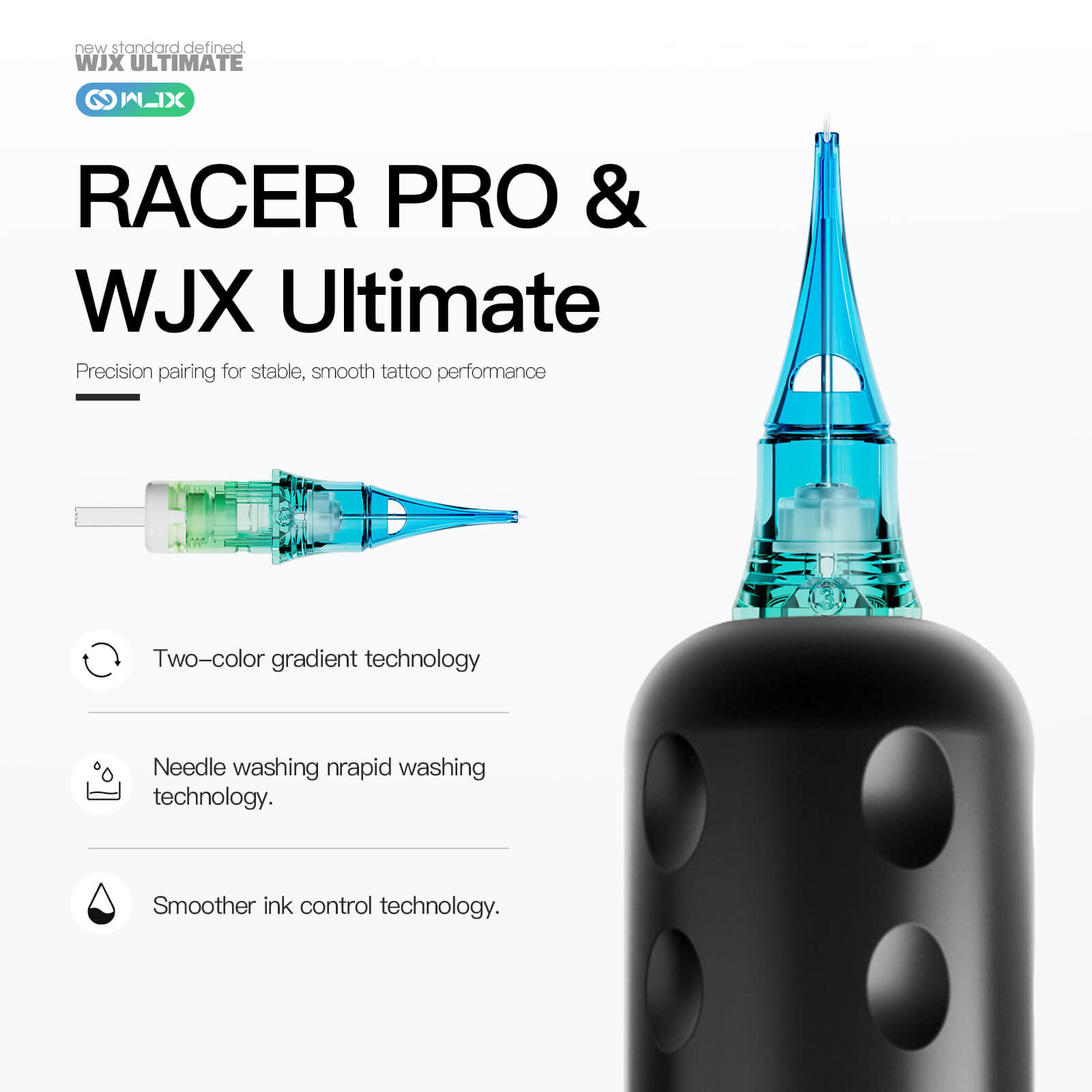 Dragonhawk Mast Racer Pro Wireless Tattoo Pen Machine | 4.2MM Stroke & Single Battery