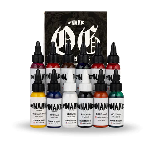 Dynamic - OG Tattoo Ink Set - 12pc