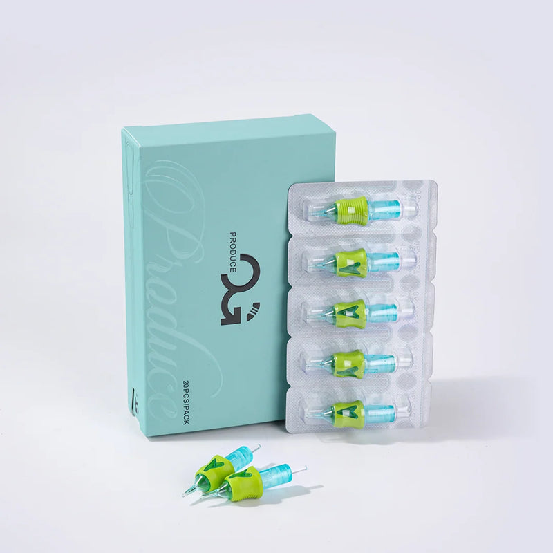 OG Produce - Green Arrow - Round Liner - Tattoo Needle Cartridges - 20pcs