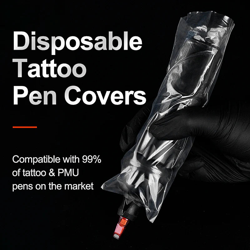 OG Produce - Clear Tattoo Pen Covers - 65mmx165mm (200PCS)