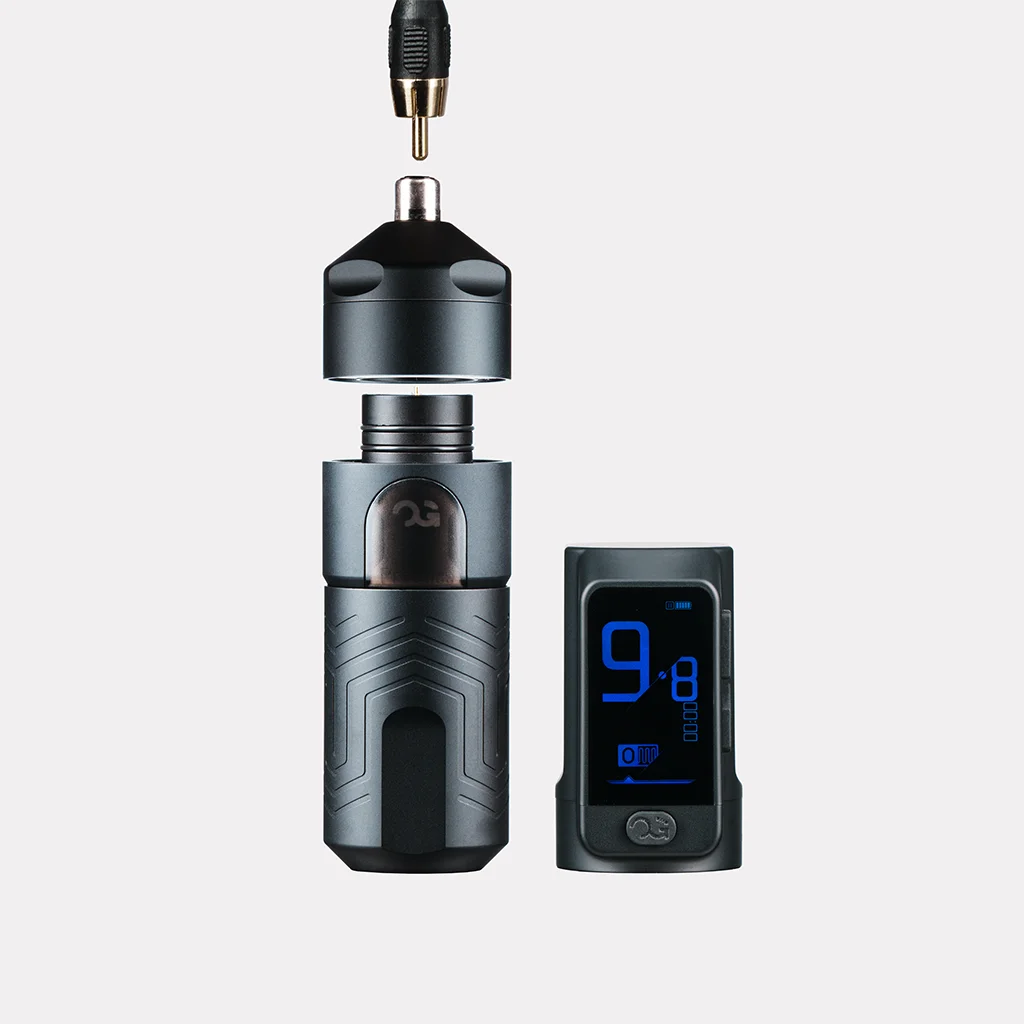 PIONEER-FURY Ⅱ 4.2mm Stroke Wireless Tattoo Machine - OG Produce