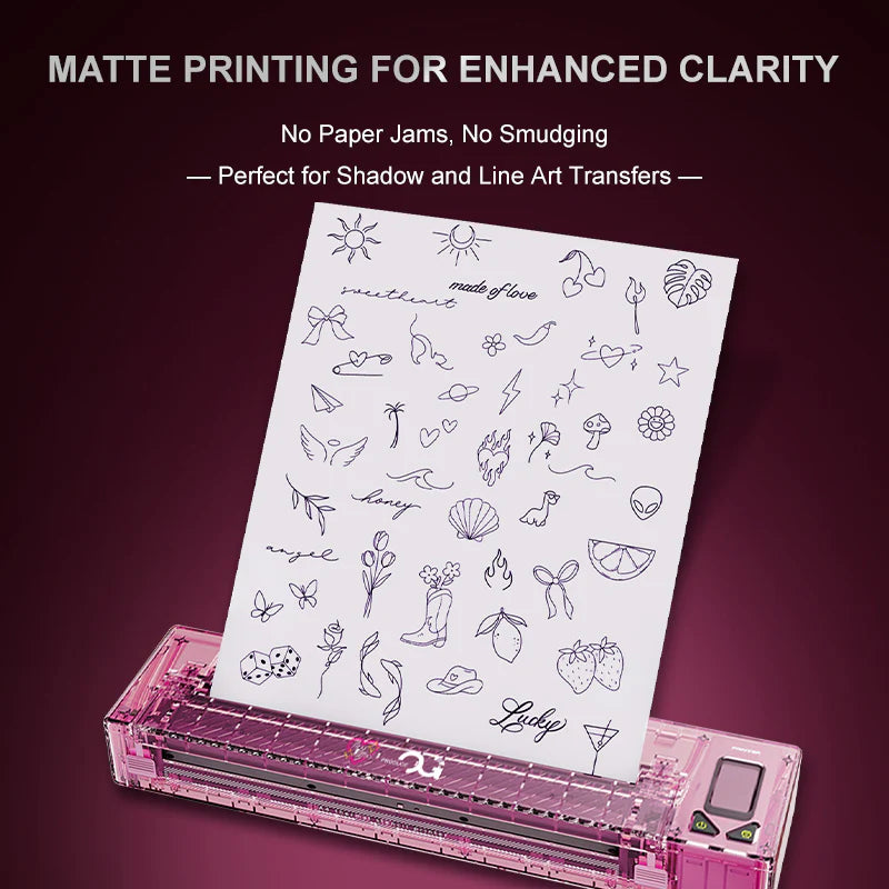 OG Produce - Tiny Tattoo - Wireless Tattoo Transfer Stencil Printer - Jennifer Barrera exclusive edition