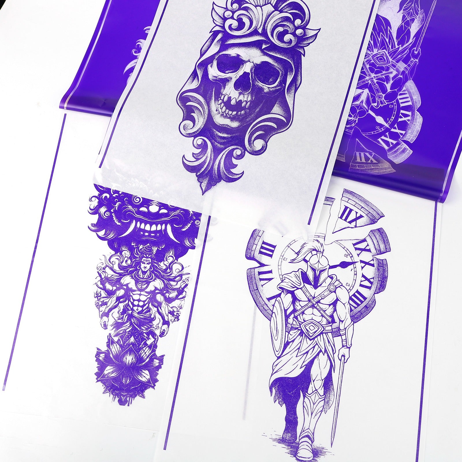OZER - A4 Transfer Paper -  Purple - For Thermal Printer